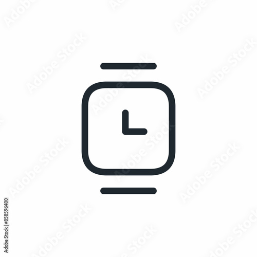 wrist watch clock time icon
