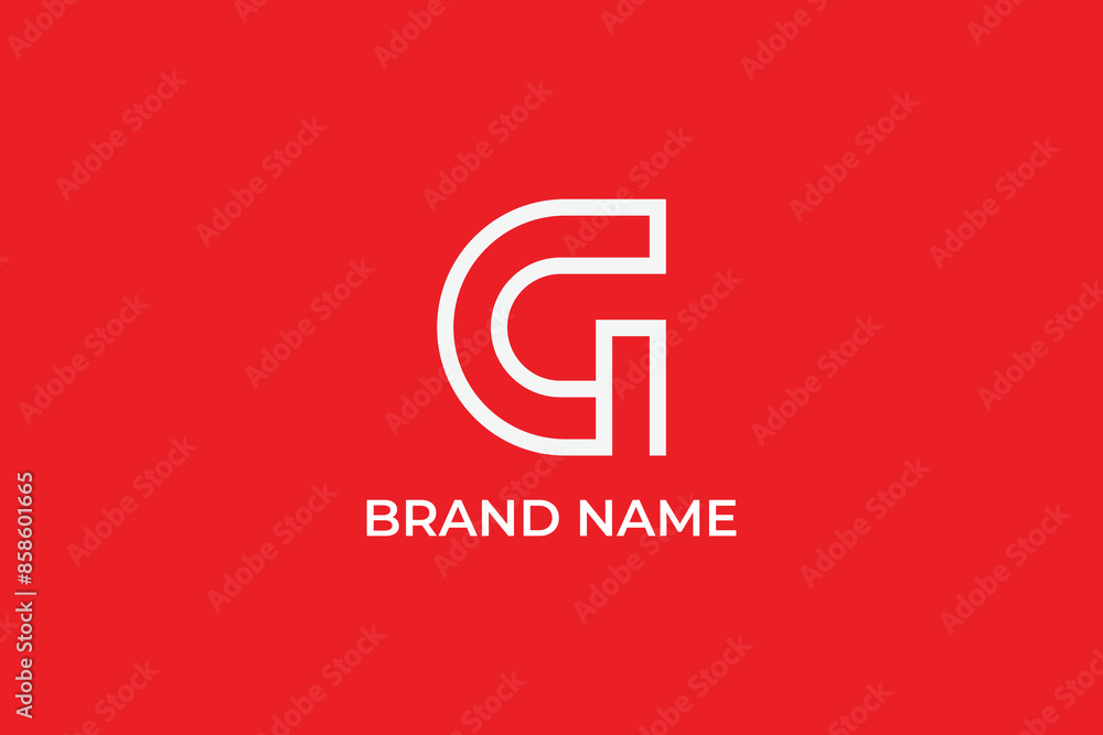 initial letter G modern abstract vector, letter G C finance business logo, letter D C love romance iconic logo initial letter G modern abstract vector, letter G C finance business logo, letter D C love romance iconic logo