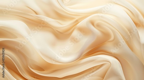 A close up of a soft, flowing fabric with a silky sheen. AIG51A.