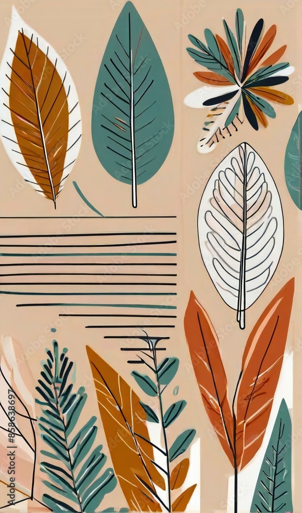 autumn leaves seamless pattern autumn leaves seamless pattern