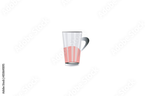 vector Mug fruit juice cup