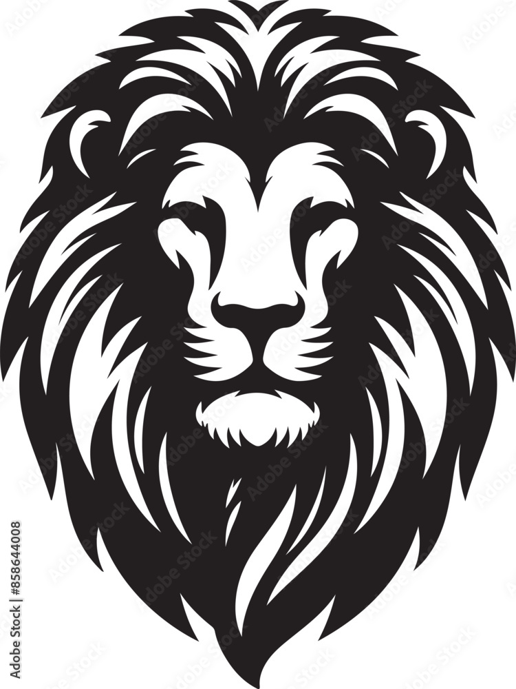 Lion Silhouette vector illustration Lion Silhouette vector illustration
