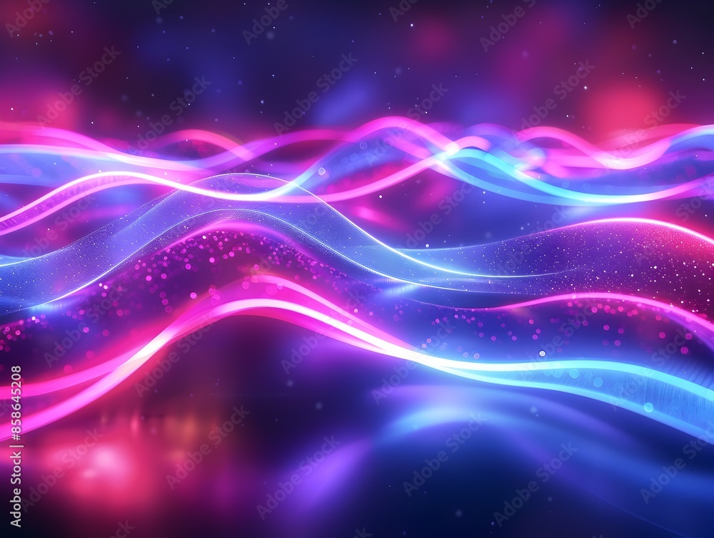 Captivating Futuristic Neon Backdrop with Vibrant Gradient Lines for Digital Art and Branding Captivating Futuristic Neon Backdrop with Vibrant Gradient Lines for Digital Art and Branding