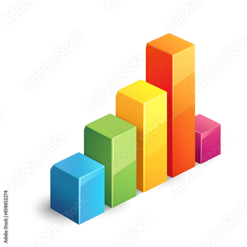 Free Download Flat design illustrations Bar Graph icon - GFXLoad