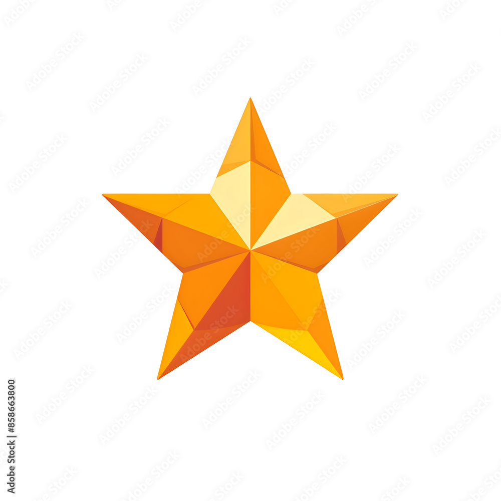 Obraz premium Flat design illustrations Star icon