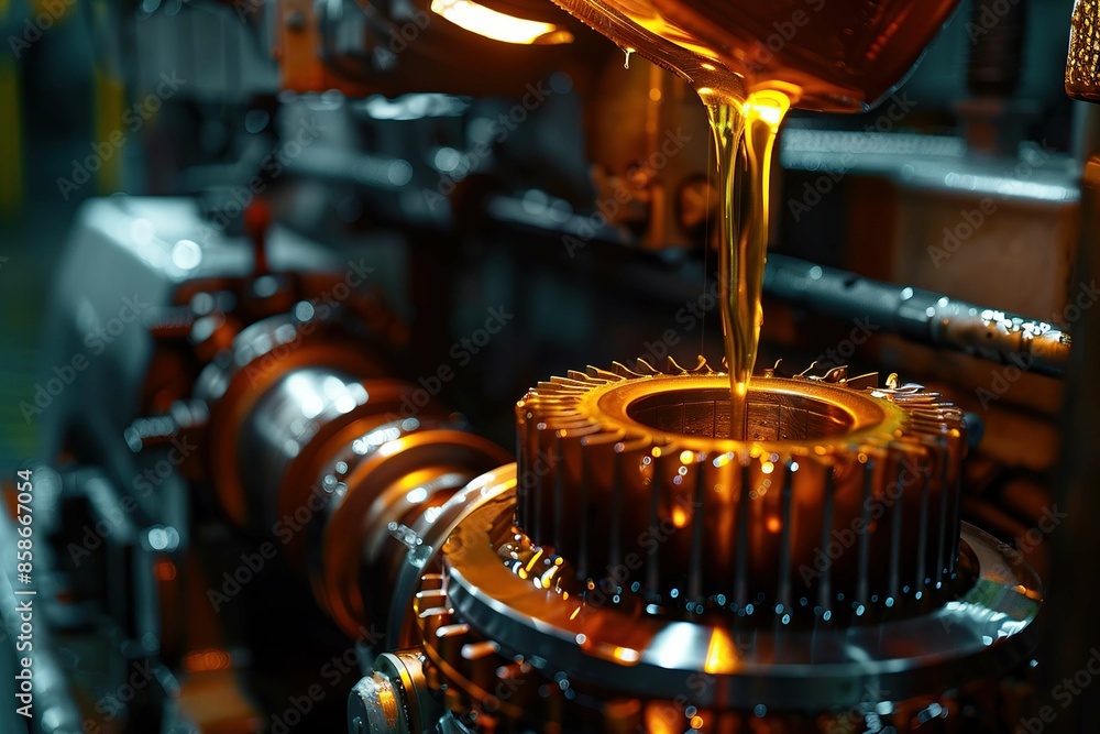 Pouring gear oil into differential Pouring gear oil into differential