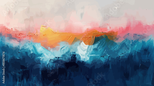 Abstract Ocean Waves