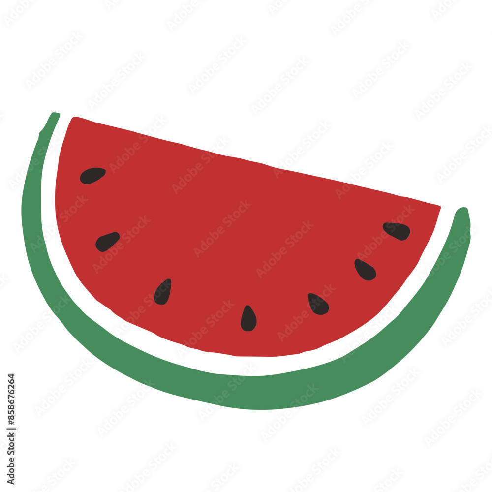 Palestine element slice of watermelon Palestine element slice of watermelon