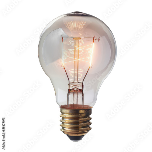 Bright Ideas Illuminated. Innovative lighting bulb concept photo