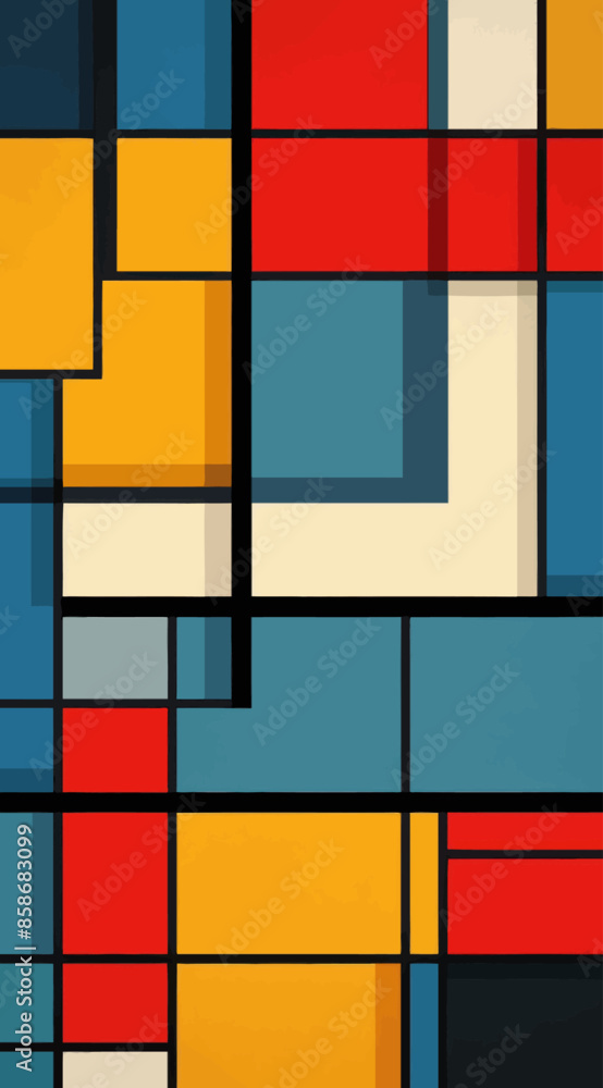 Abstract Geometric Artwork Abstract Geometric Artwork