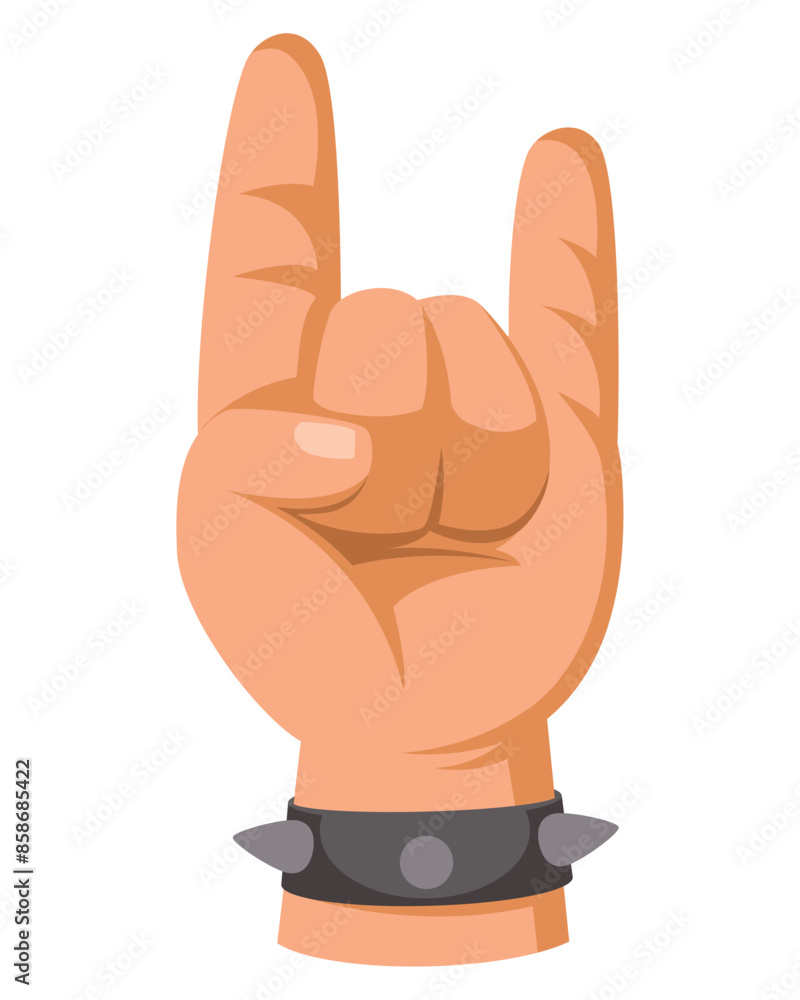 heavy metal hand up heavy metal hand up