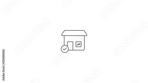 Black outline Franchise Icons set collection. Franchise Line editable icons set. black outline franchise icons set, franchise line icons, editable icons set, franchise symbols, black and white icons,	
