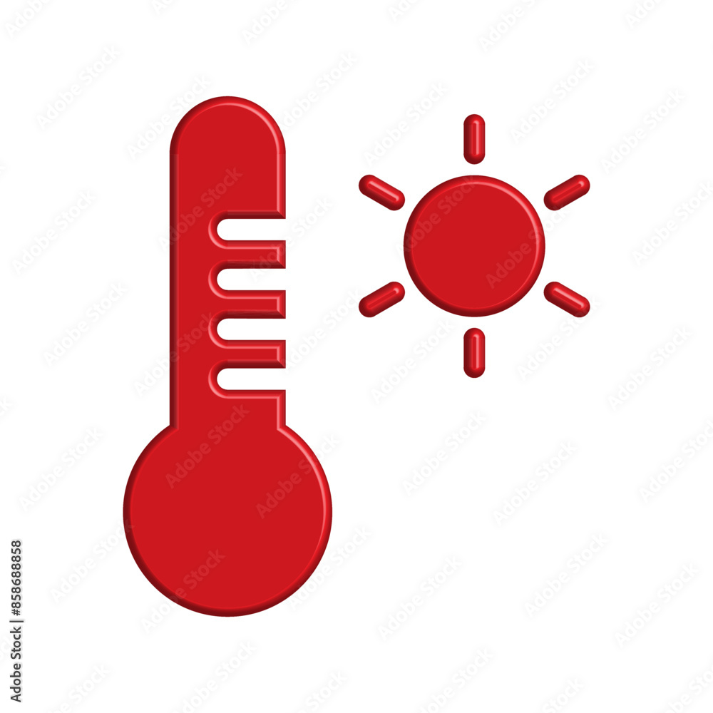 Illustration Vector graphic of thermometer icon Illustration Vector graphic of thermometer icon