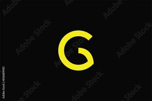 initial letter G iconic business logo, letter G arrow logo, letter G leaf icon logo, Bait Lure Fish, Seafood fresh fish logo , letter G  © Zayn