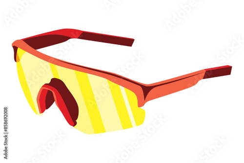 sport glasses for cyclist