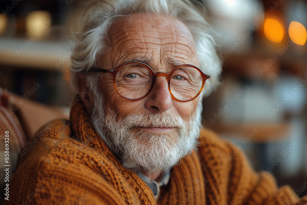 portrait of a senior person portrait of a senior person