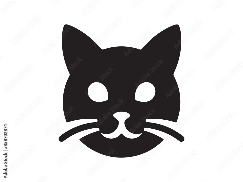 Cat Logo Design Icon Symbol Vector Template Cat Logo Design Icon Symbol Vector Template