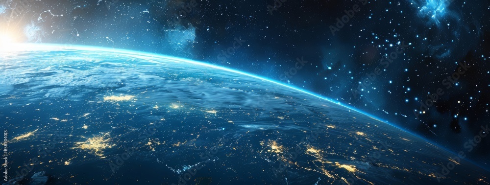 Obraz premium earth in space