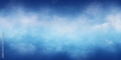 blue fade background with clouds in the sky