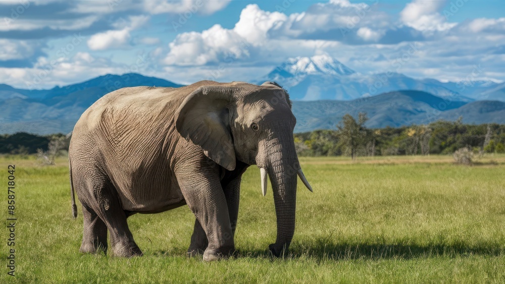 elephants in the savannah, artificial intelligence in environmental conservation future predictions ai in wild life.