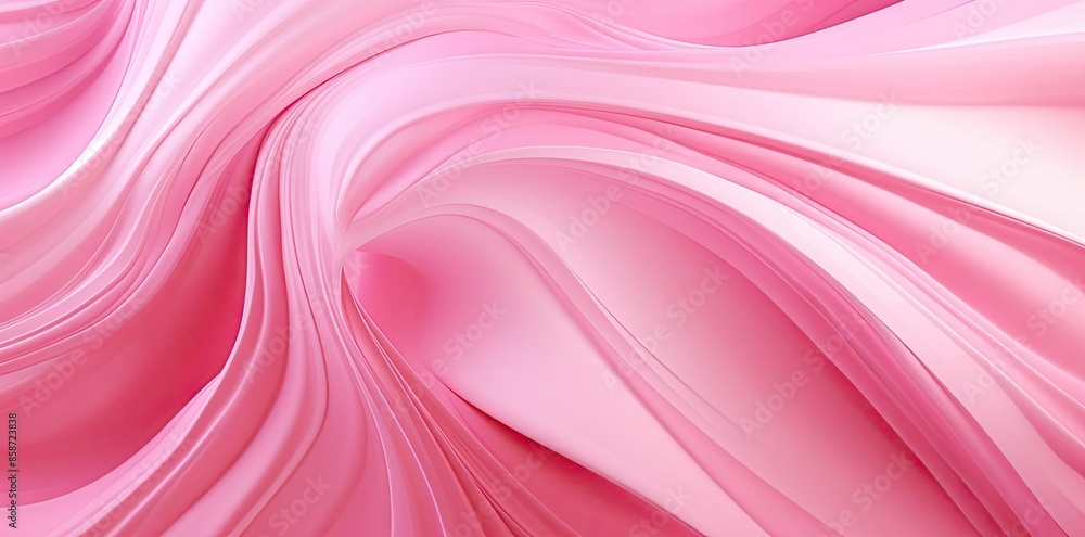 Obraz premium pink abstract background with a lot of curves