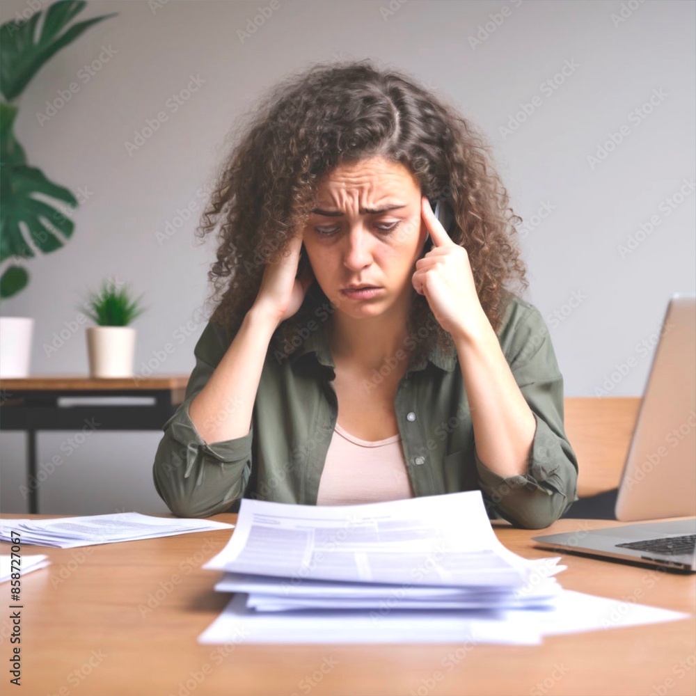 curly girl stressed out the paper work curly girl stressed out the paper work