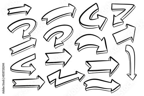 Modern different arrow set design