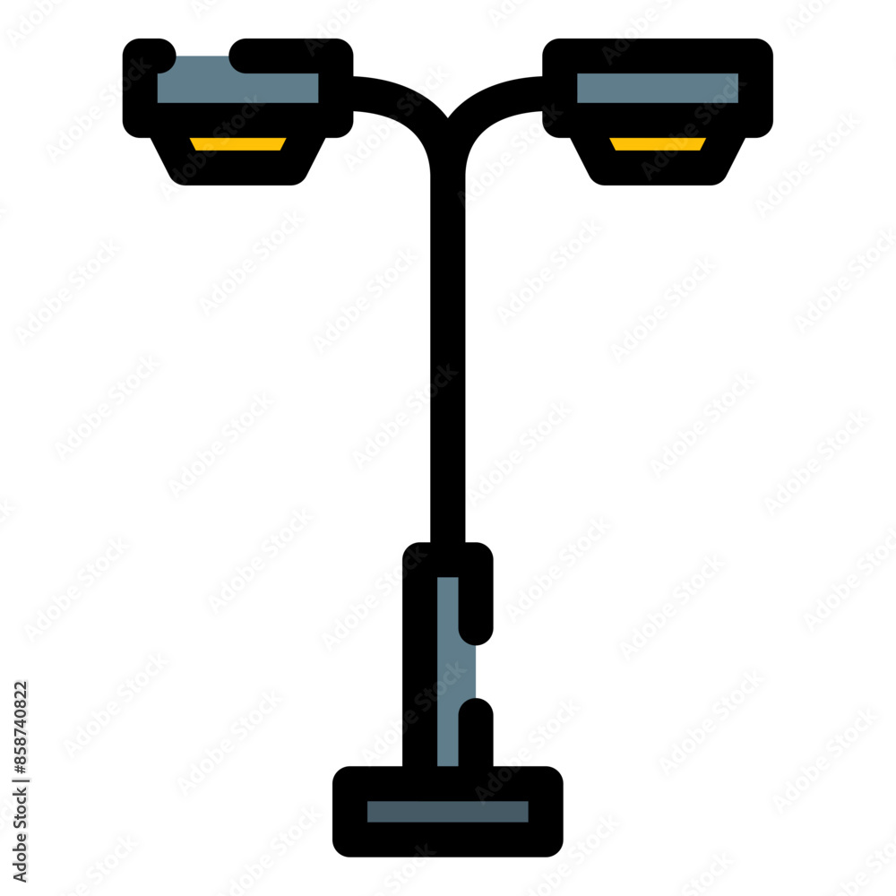 street lamp icon street lamp icon