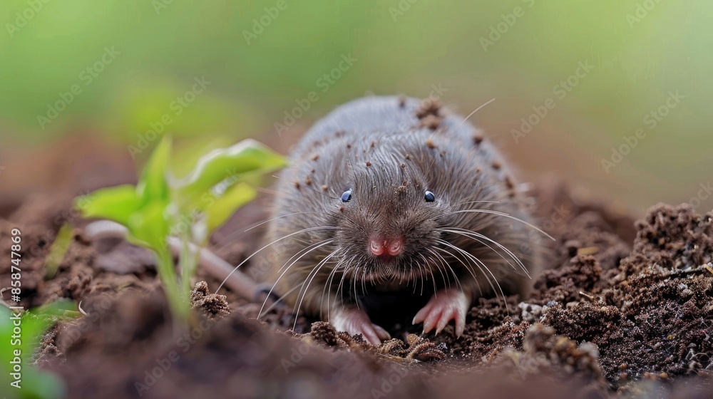 European Mole Lawn Damage and Pest Activity European Mole Lawn Damage and Pest Activity