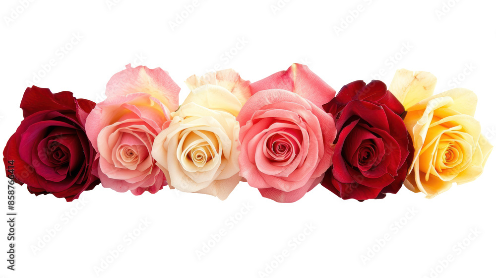 Five Roses in a Row Five Roses in a Row
