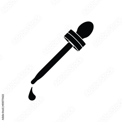 eye drops icon illustration