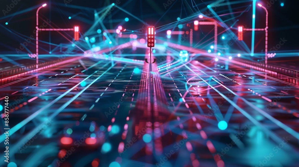 The integration of 5G in traffic lights allows for faster transmission of data making it possible to analyze and respond to traffic patterns in realtime. The integration of 5G in traffic lights allows for faster transmission of data making it possible to analyze and respond to traffic patterns in realtime.