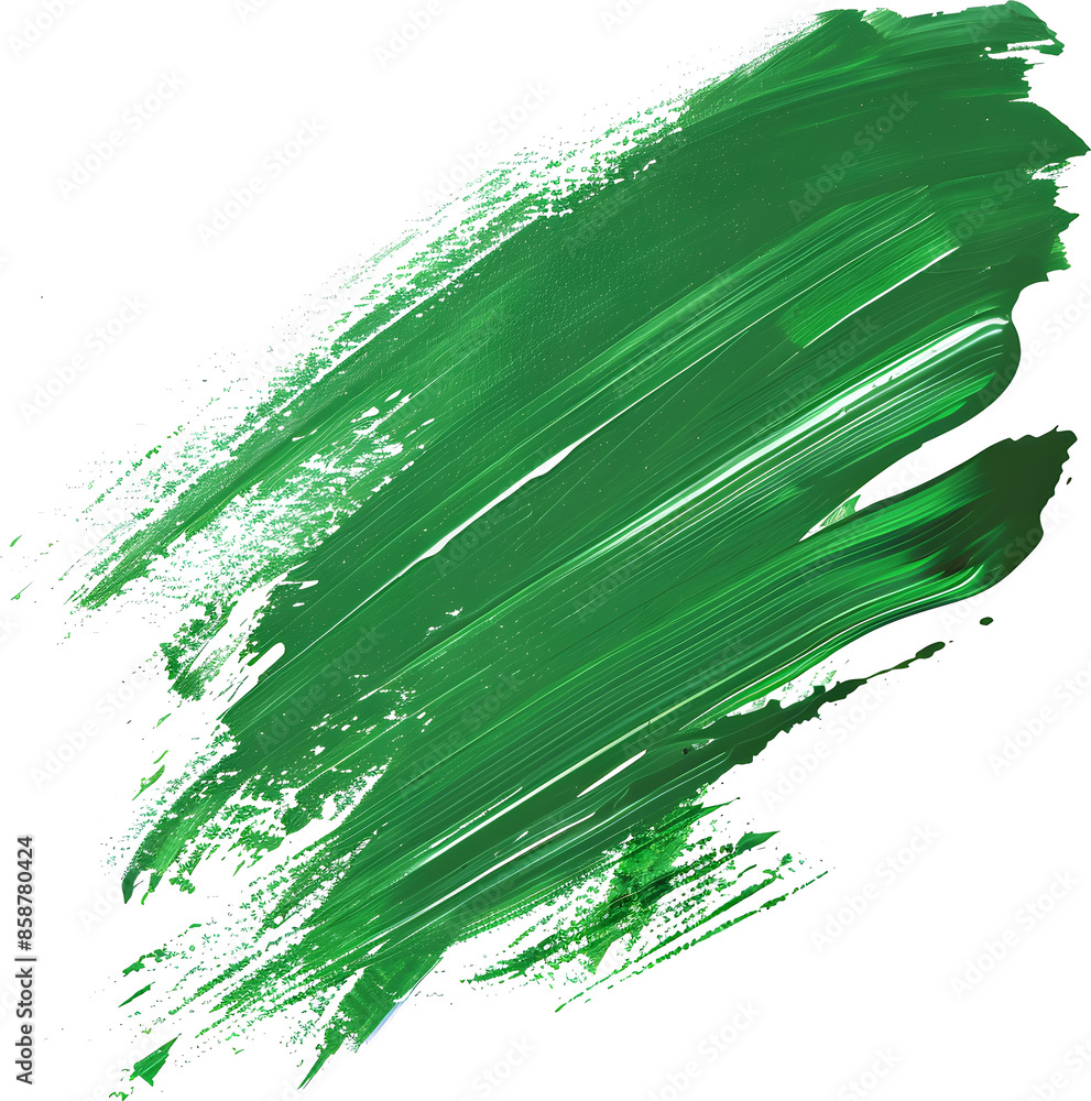 Green brush stroke in style on white background, high resolution, no shadows, detailed, painted, digital art transparent Green brush stroke in style on white background, high resolution, no shadows, detailed, painted, digital art transparent