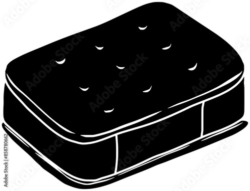 cake illustration food silhouette sweet logo dessert icon cream outline waffle ice chocolate cookie sugar strawberry pastry bakery biscuit shape sandwich menu bake for vector graphic background