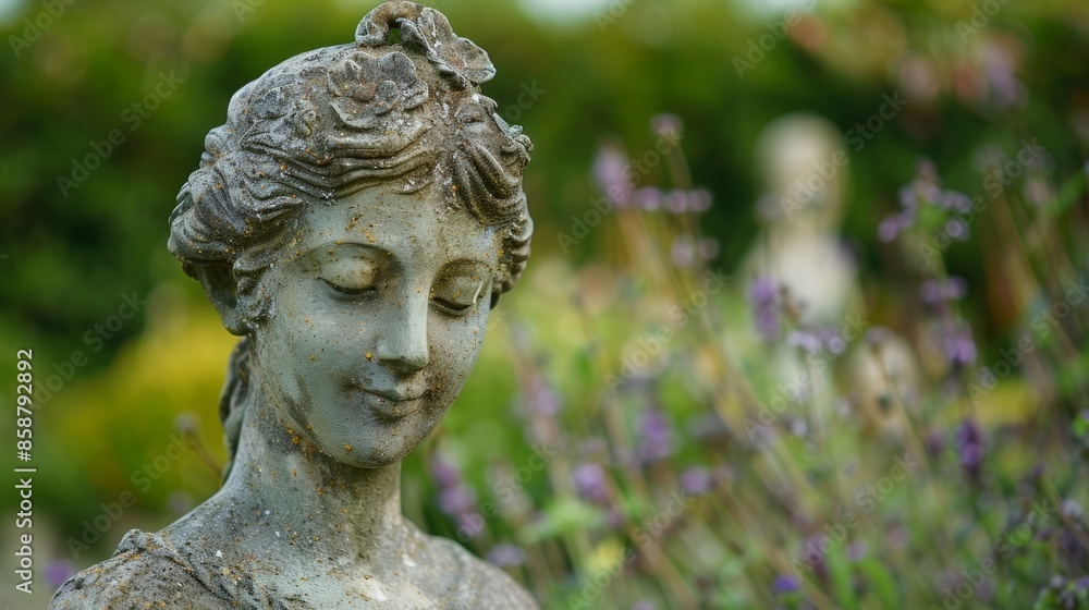 Even the statues and sculptures at the garden event seem to fade into the lush landscape. Even the statues and sculptures at the garden event seem to fade into the lush landscape.