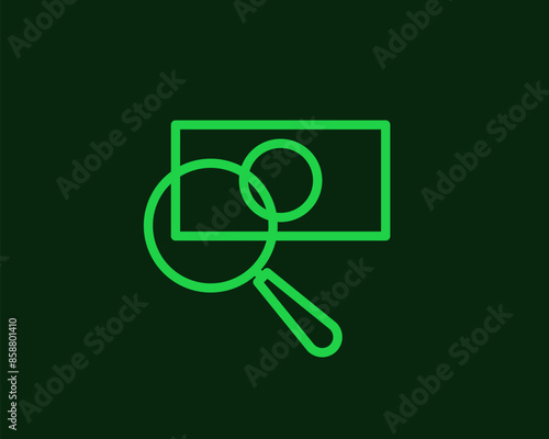 search money illustration in flat style design. Vector illustration.
