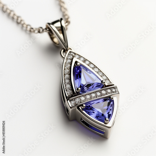 A Breathtaking Capture of the Kohinoor Diamond Necklace photo