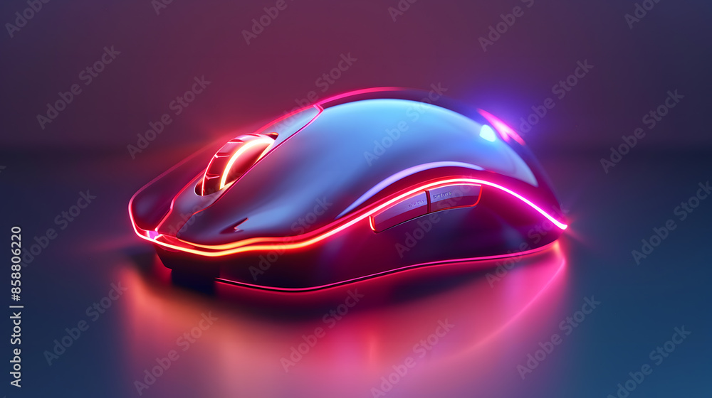 Modern stylish gaming computer mouse Modern stylish gaming computer mouse