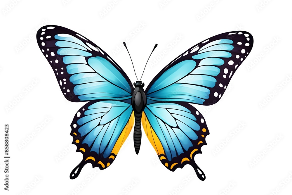 butterfly isolated on white background butterfly isolated on white background