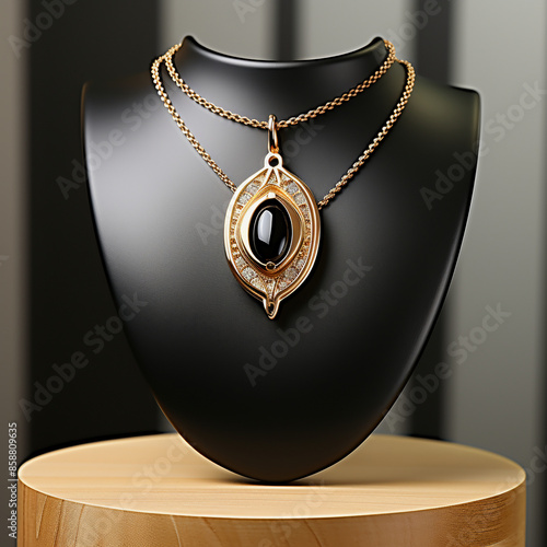 A Breathtaking Capture of the Kohinoor Diamond Necklace photo