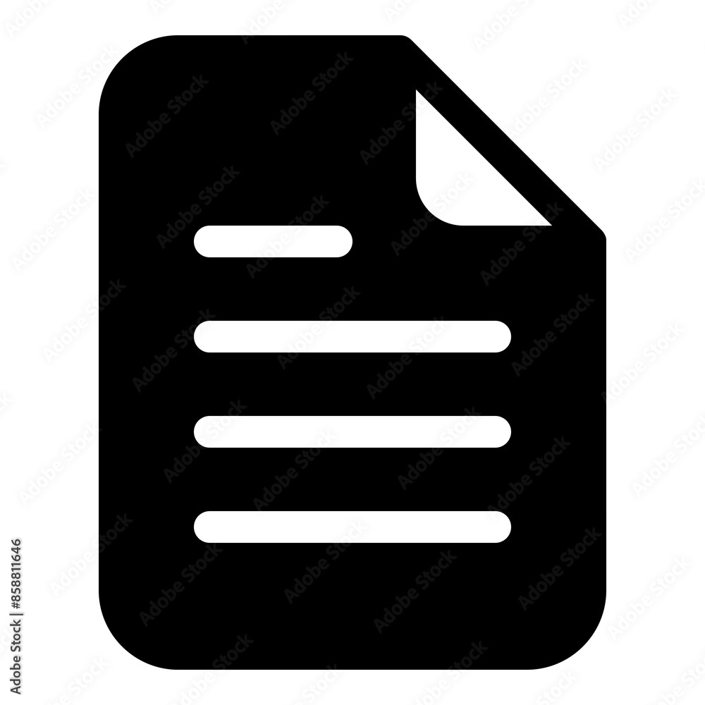 File icon for document and data management File icon for document and data management