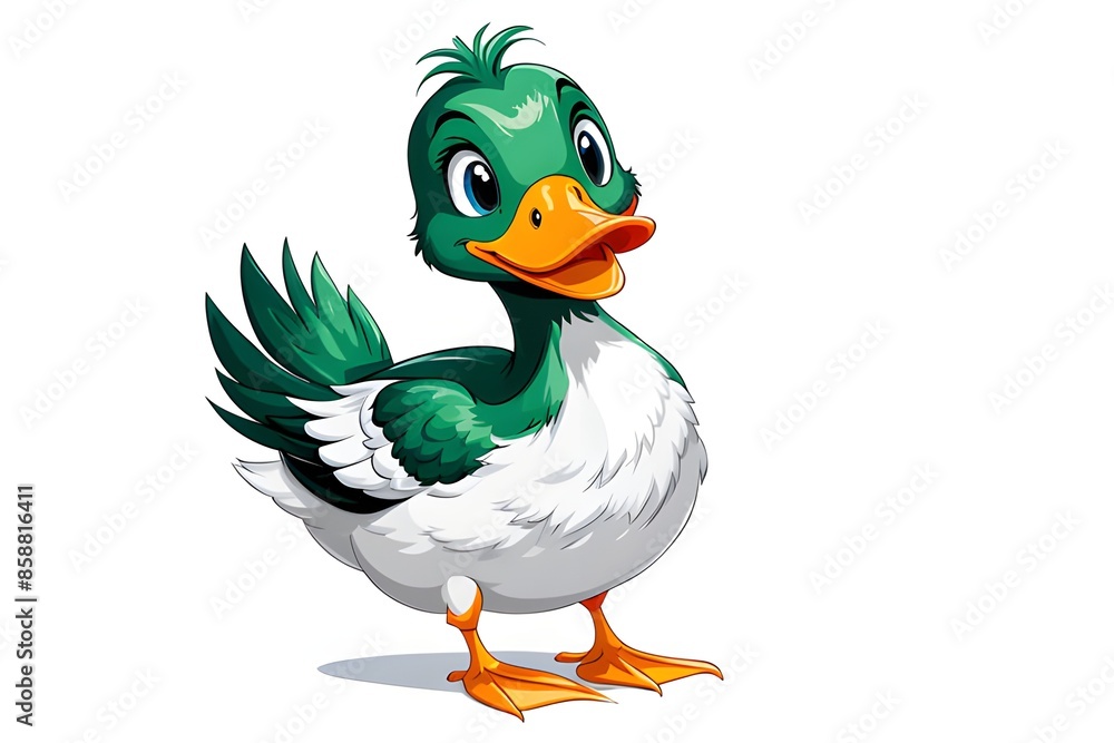 duck isolated on white background duck isolated on white background