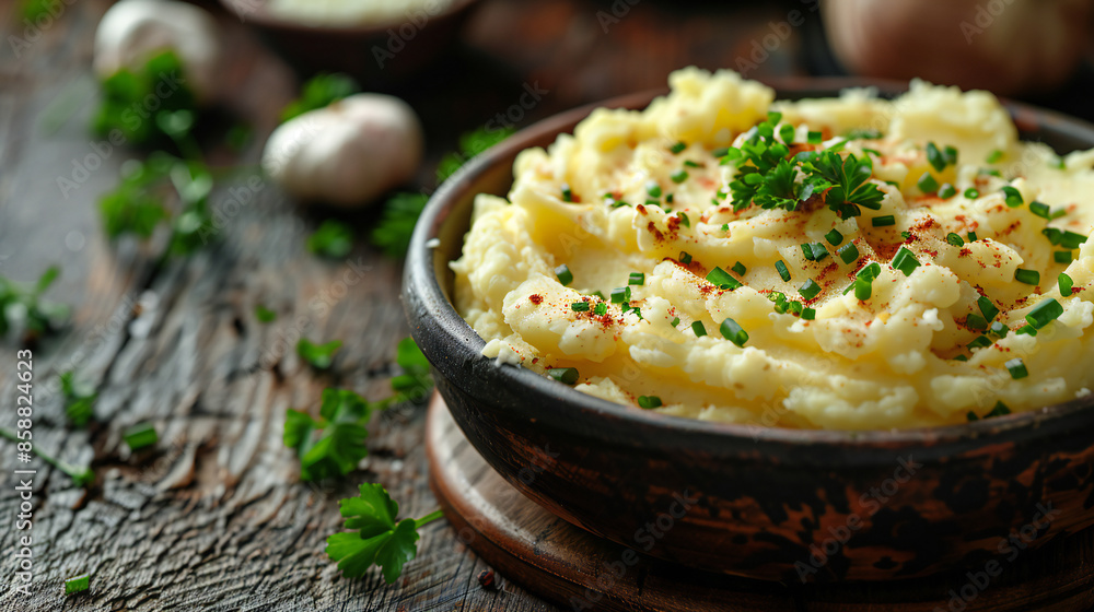 Smashed potatoes Smashed potatoes
