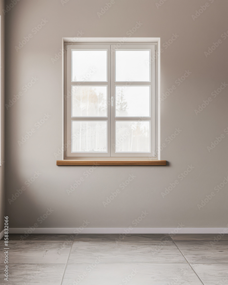 Window in a modern room filled with the light coming from it in a home decor composition. Real Estate interiors design with copy-space. Window in a modern room filled with the light coming from it in a home decor composition. Real Estate interiors design with copy-space.