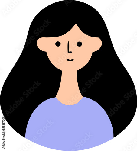 girl svg icon