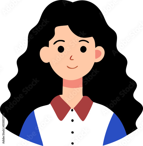 girl svg icon