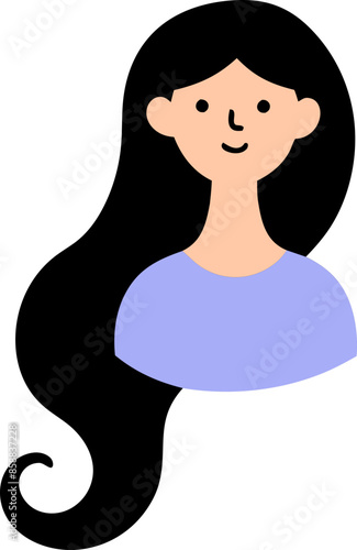 girl svg icon