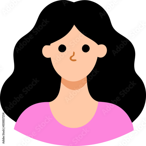 girl svg icon