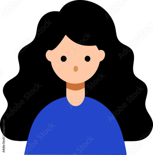 girl svg icon