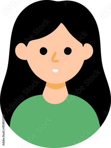 girl svg icon